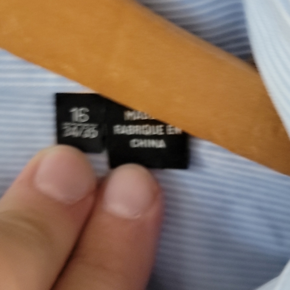 Hugo Boss Dress Shirt Sz 16 34/35 - Picture 6 of 7